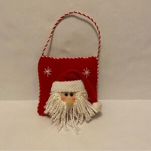 Santa Claus Pillow Door Knob Hanger Christmas Decoration
